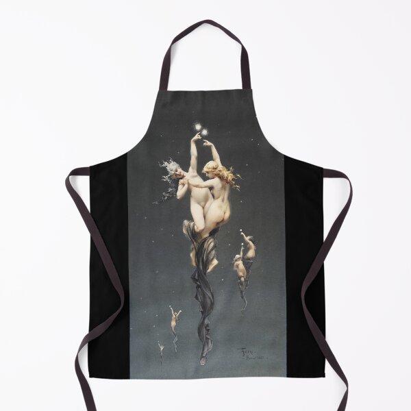 Item preview, Twin Stars painting Falero Luis designed and sold by ohhsomefinds.