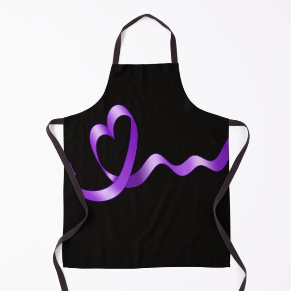 Item preview, Purple Awareness Ribbon with Heart designed and sold by Alondra.