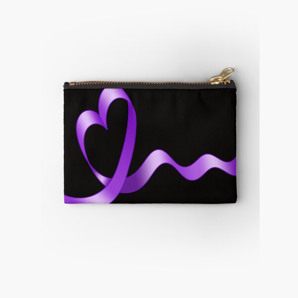 Item preview, Purple Awareness Ribbon with Heart designed and sold by Alondra.
