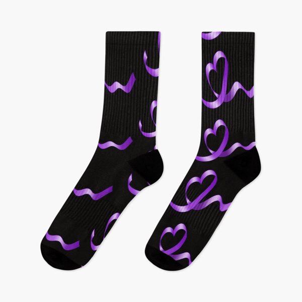 Item preview, Purple Awareness Ribbon with Heart designed and sold by Alondra.