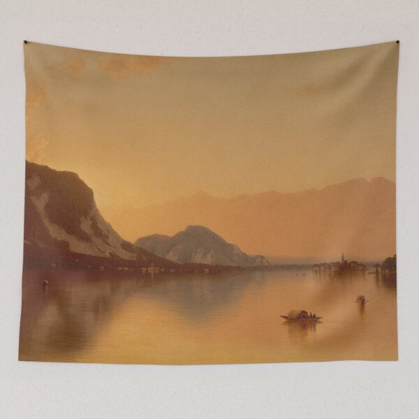 Item preview, Isola Bella in Lago Maggiore | Sanford Robinson Gifford | 1871 Italian Landscape Art designed and sold by CJET.