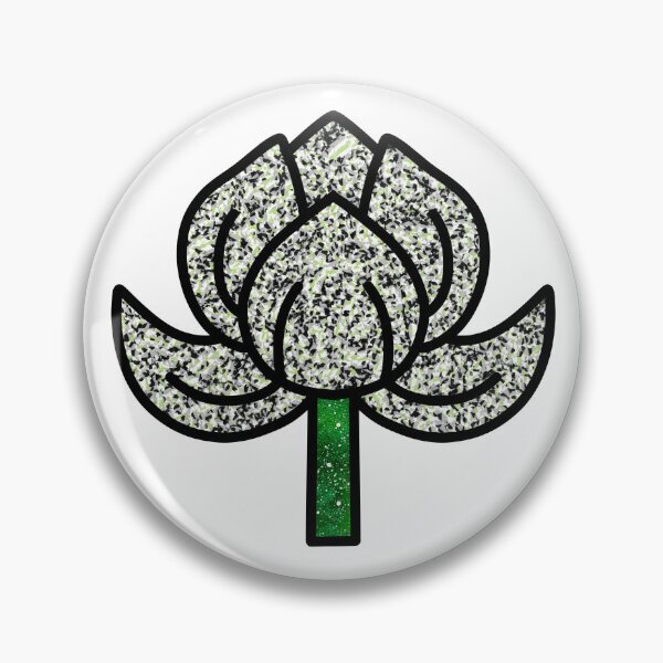 Item preview, Abstract Agender Flower designed and sold by SilverFantasy.