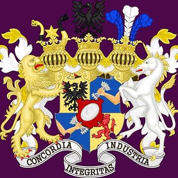 “Rothschild Coat of Arms” Sticker for Sale by alpsjourney | Redbubble
