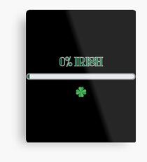 0 Percent irish Gift For Paddys St Patricks Day T-Shirt Sweater Hoodie Iphone Samsung Phone Case Coffee Mug Tablet Case Metal Print