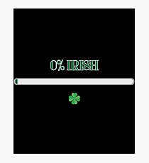0 Percent irish Gift For Paddys St Patricks Day T-Shirt Sweater Hoodie Iphone Samsung Phone Case Coffee Mug Tablet Case Photographic Print