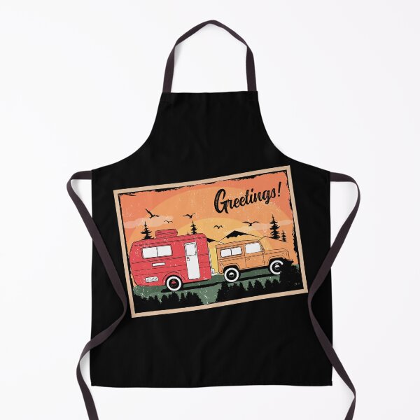Item preview, Greetings From Retro Camping designed and sold by Heartee.