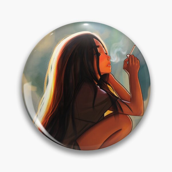 Item preview, Girl smoking  designed and sold by StarlevelArt.
