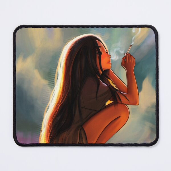 Item preview, Girl smoking  designed and sold by StarlevelArt.