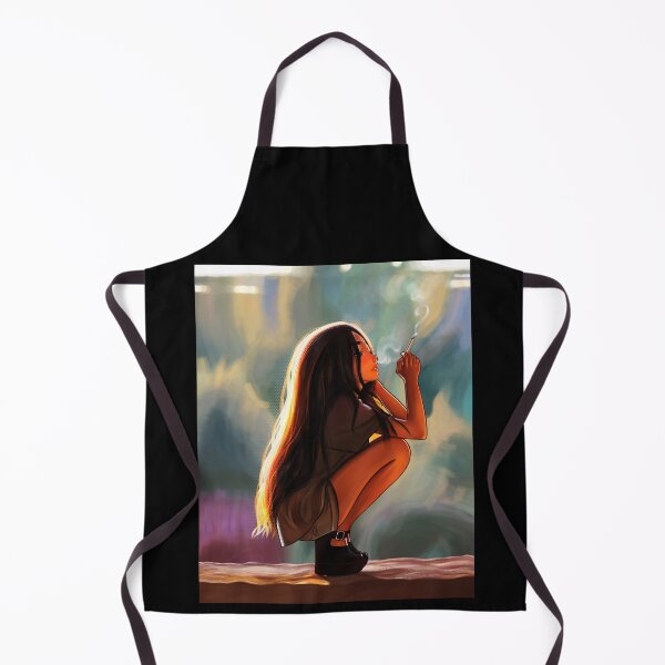 Item preview, Girl smoking designed and sold by StarlevelArt.