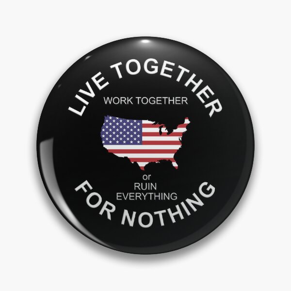 Item preview, Live together white designed and sold by Politics-Corner.