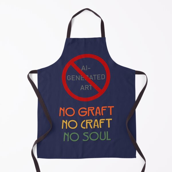 Item preview, AI generated art - No graft No craft No soul designed and sold by WesternExposure.