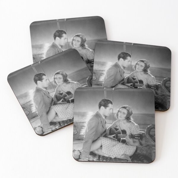 Item preview, Joan Crawford & Robert Montgomery in Untamed (1929) designed and sold by MissKosmic's Shop.