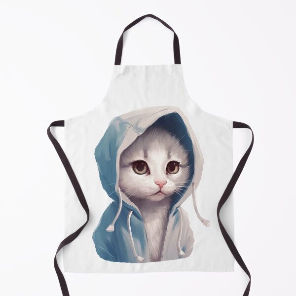 Item preview, Sweatshirt with Cat: Little Blue Winter designed and sold by Casanova Originals.