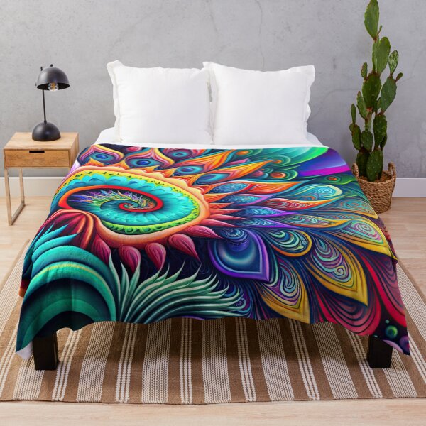Item preview, Abstract Bold Vibrant Colorful Psychedelic Design designed and sold by KL14.