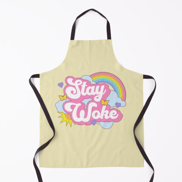 Item preview, Stay Woke Cute Gay Rainbow Kawaii Anti Desantis designed and sold by PUFFYP.