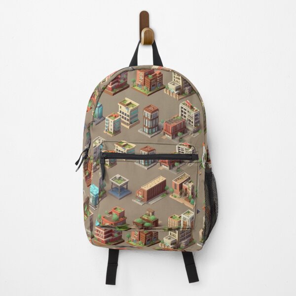 Item preview, Buildings Pattern designed and sold by SpicyGraphicArt.