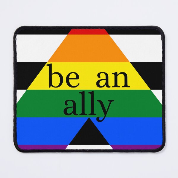 Item preview, Be an Ally / Ally Flag designed and sold by MaddieMade.
