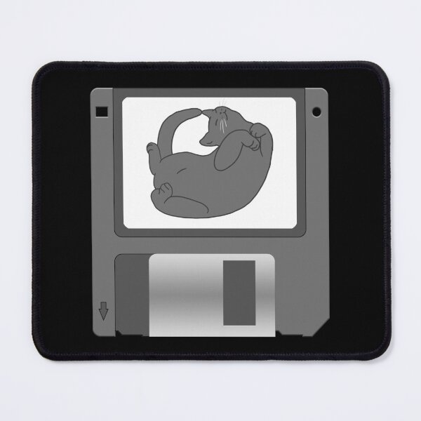 Item preview, Floppy Cat - Grey designed and sold by CCCDesign.