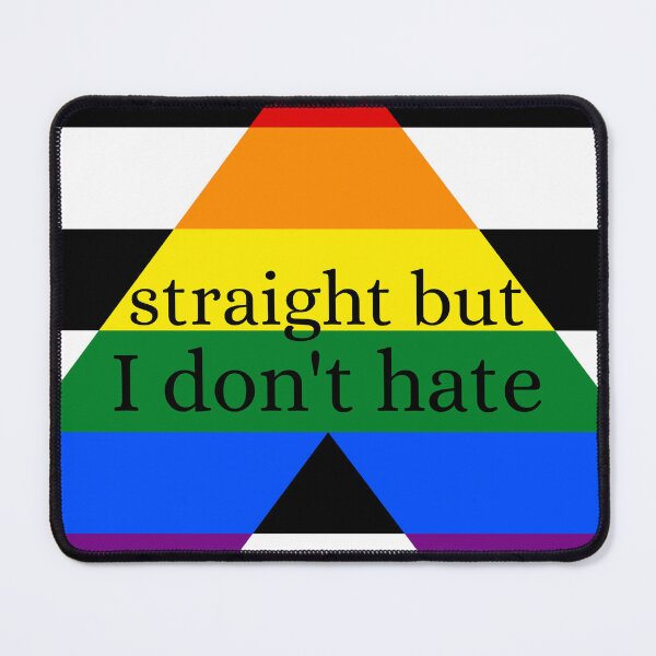 Item preview, Straight but I don't Hate / Ally Flag designed and sold by MaddieMade.