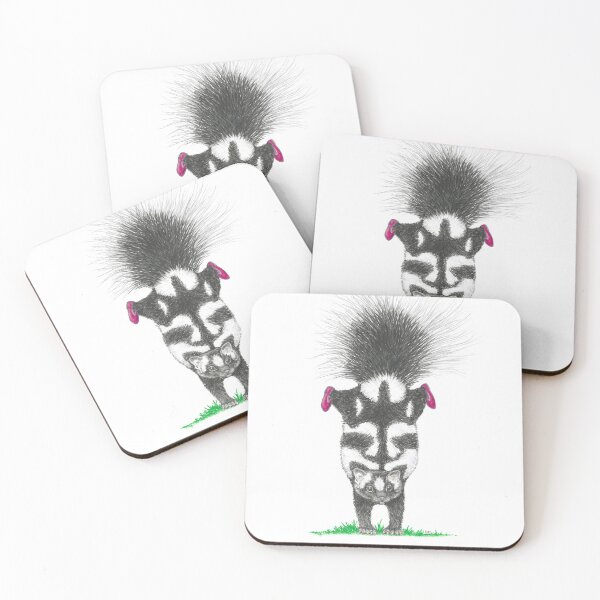 Item preview, Spotted Skunk in Gymnastic Shoes designed and sold by JimsBirds.