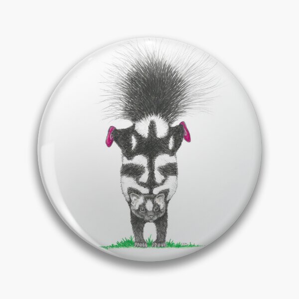 Item preview, Spotted Skunk in Gymnastic Shoes designed and sold by JimsBirds.