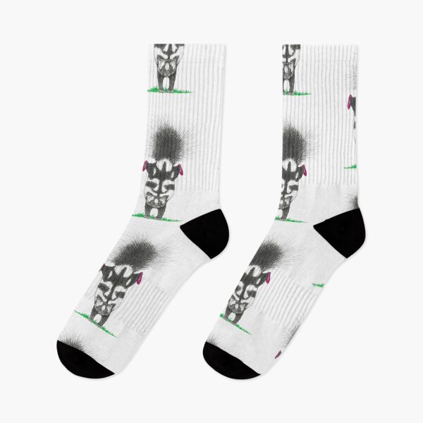 Item preview, Spotted Skunk in Gymnastic Shoes designed and sold by JimsBirds.