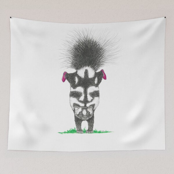 Item preview, Spotted Skunk in Gymnastic Shoes designed and sold by JimsBirds.