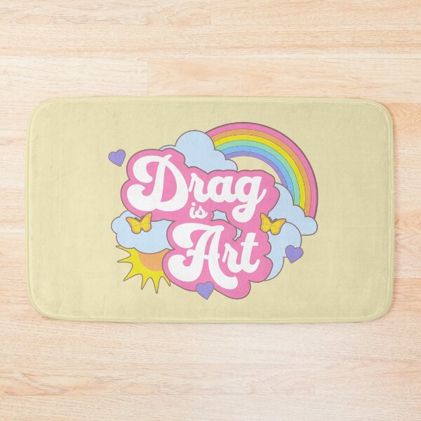 Item preview, Drag is Art Support Drag Queens Cute Gay Rainbow Kawaii designed and sold by PUFFYP.