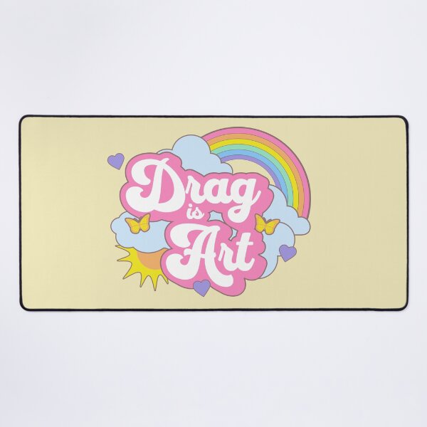 Item preview, Drag is Art Support Drag Queens Cute Gay Rainbow Kawaii designed and sold by PUFFYP.