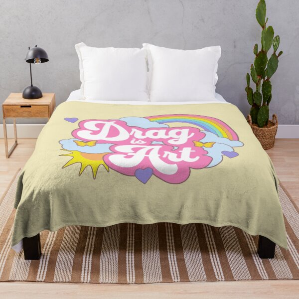 Item preview, Drag is Art Support Drag Queens Cute Gay Rainbow Kawaii designed and sold by PUFFYP.