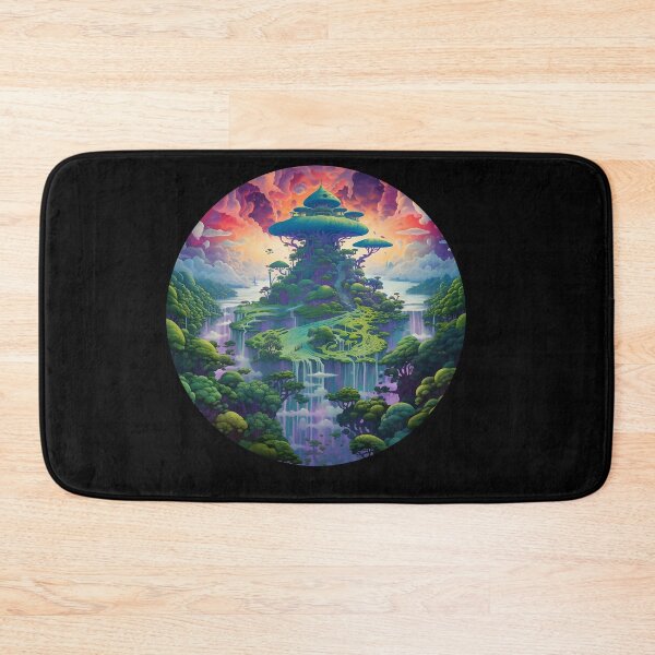 Item preview, Trippy Temple designed and sold by WallGarden.