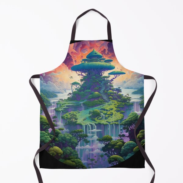 Item preview, Trippy Temple designed and sold by WallGarden.