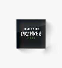 Designated Drinker Gift For Paddys St Patricks Day T-Shirt Sweater Hoodie Iphone Samsung Phone Case Coffee Mug Tablet Case Acrylic Block