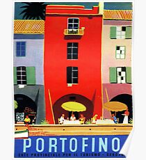 Vintage poster - Portofino Poster