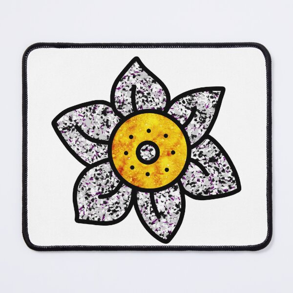 Item preview, Abstract Demisexual Flower designed and sold by SilverFantasy.