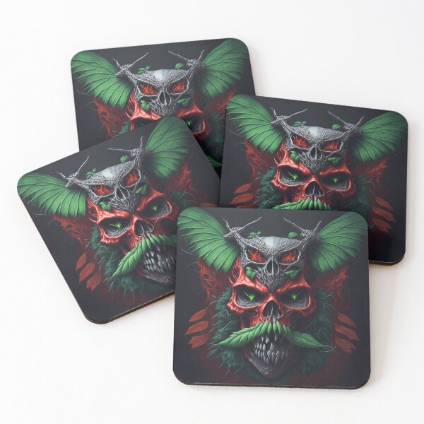 Item preview, SKULL RED FACE AWESOME GIFT  designed and sold by KING TK.