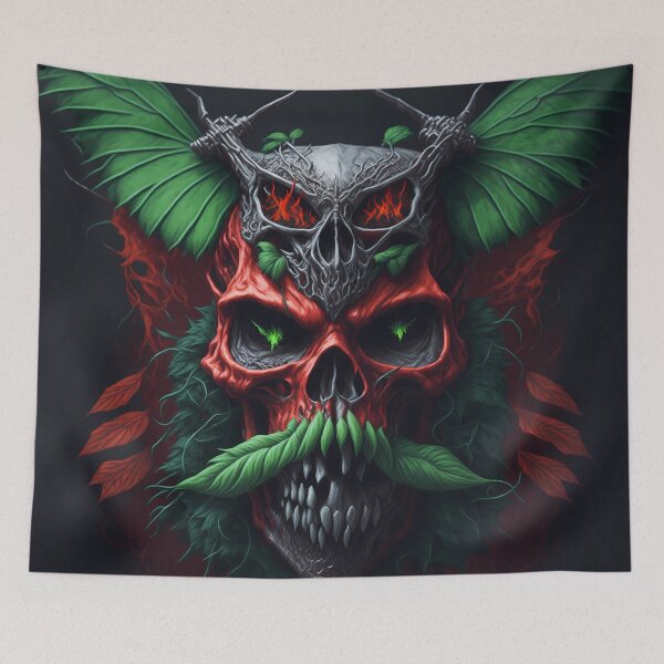 Item preview, SKULL RED FACE AWESOME GIFT  designed and sold by KING TK.