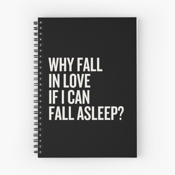 Item preview, Tough Case - Why Fall In Love If I Can Fall Asleep - Hard Case - Funny Saying designed and sold by Designedbygigy.