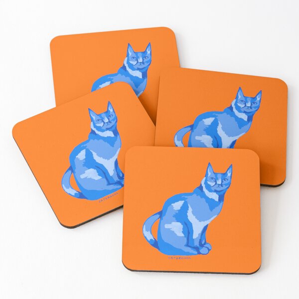 Item preview, Blue Cat designed and sold by catdroool.