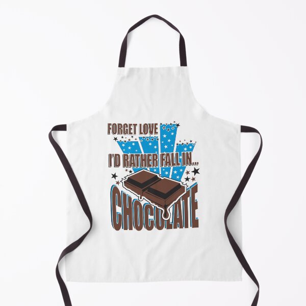 Item preview, Forget Love, I'd Rather Fall In Chocolate designed and sold by MellowManatees.