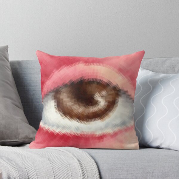 Item preview, Brown pixilated eye designed and sold by nessikk.