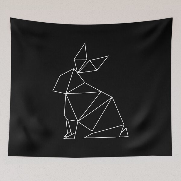Item preview, Geometrical bunny designed and sold by 3RingsSaturn.