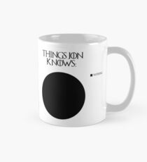 Jon Snow weiß nichts Tasse