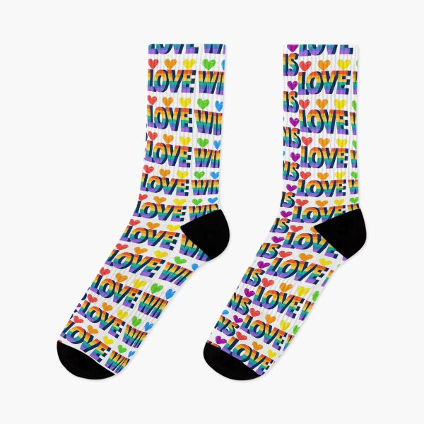 Item preview, LOVE WINS designed and sold by CustomHive.