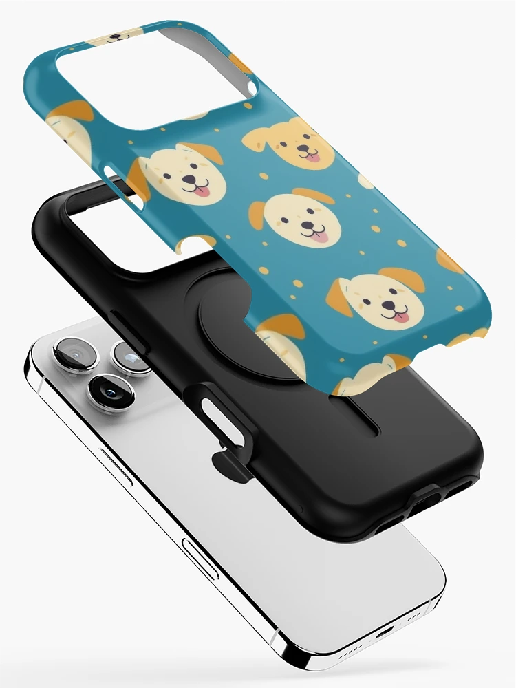 Thumbnail 2 of 4, iPhone Case, Simplistic Dogs Pattern designed and sold by RoverB.