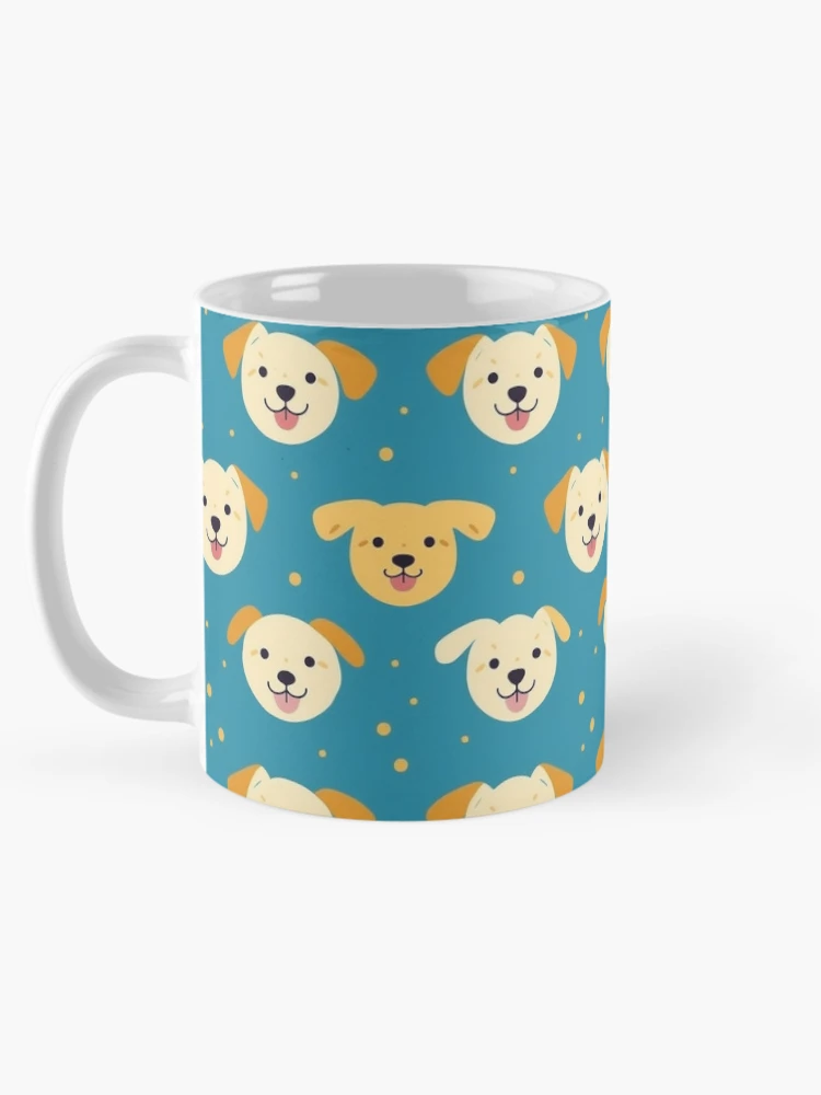 Thumbnail 5 of 6, Coffee Mug, Simplistic Dogs Pattern designed and sold by RoverB.