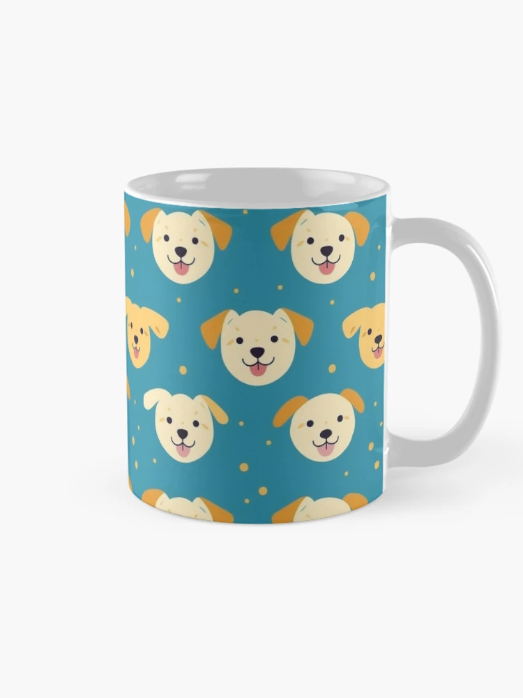 Thumbnail 3 of 6, Coffee Mug, Simplistic Dogs Pattern designed and sold by RoverB.