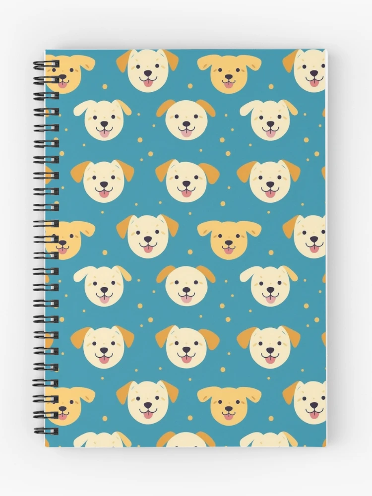 Thumbnail 1 of 3, Journal, Simplistic Dogs Pattern designed and sold by RoverB.
