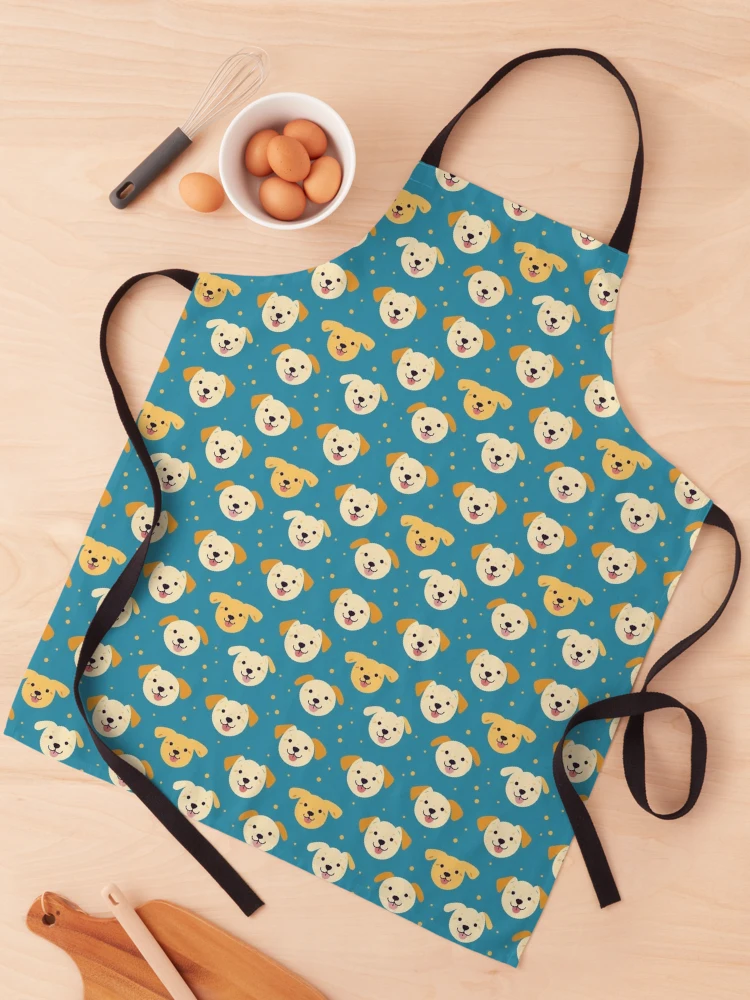 Thumbnail 1 of 6, Apron, Simplistic Dogs Pattern designed and sold by RoverB.