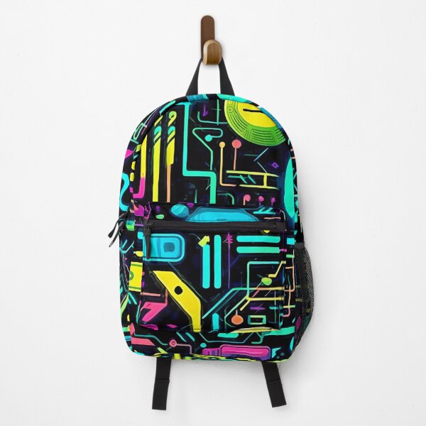 Item preview, Vibrant Neon circuit board design designed and sold by SweetWhiskers.